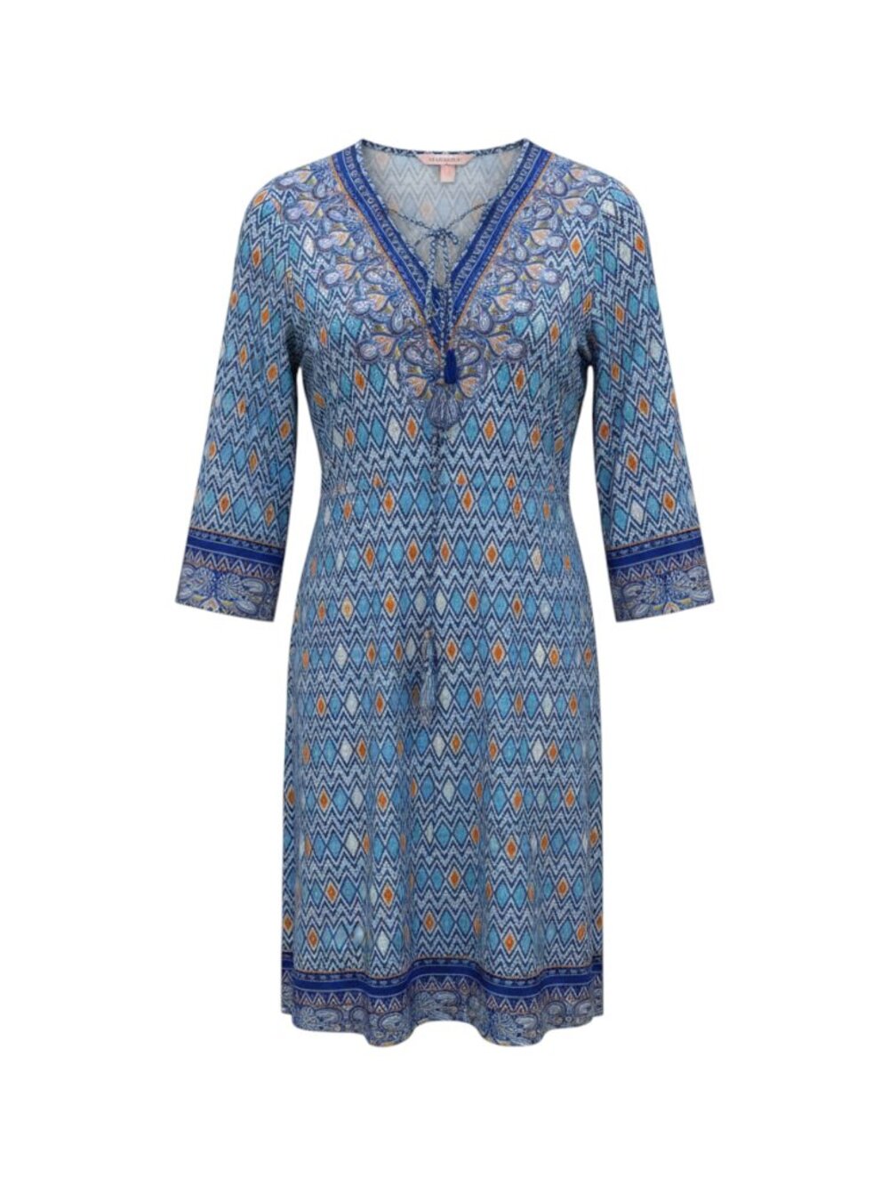 Esqualo Women's Patterned Tunic Dress Women M